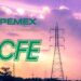 Pemex y CFE reportan afectación en suministro eléctrico en Península de Yucatán debido a mala calidad de gas 