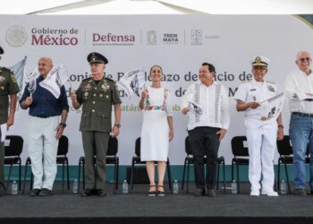 Yucatán y el Gobierno Federal inician obras del Tren Maya de carga  