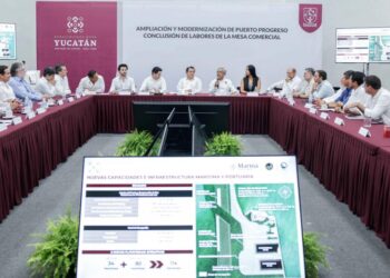 Yucatán incrementa a 12,225 mdp inversión para conectar Puerto Progreso a Tren Maya 