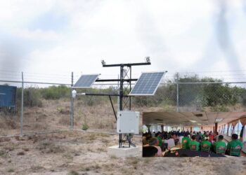 Tamaulipas impulsa seguridad en gasolineras y da inicio a proyecto solar en Altamira 