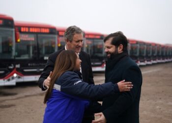 Chile se convierte en el país con más autobuses eléctricos en Latinoamérica