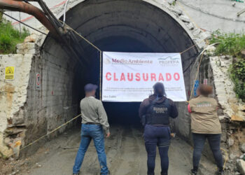 Profepa clausura mina de zinc subterránea en Michoacán