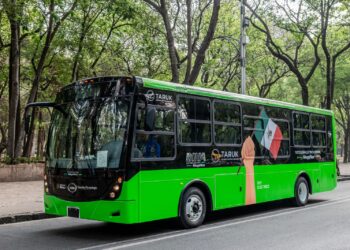 Taruk: primer autobús eléctrico mexicano se integrará a red de Quintana Roo  