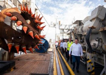 Buque de dragado ampliará 200% operaciones de Puerto Altura de Progreso