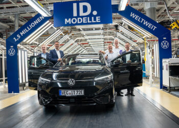 Volkswagen llega a la producción de 1.5 millones de autos eléctricos