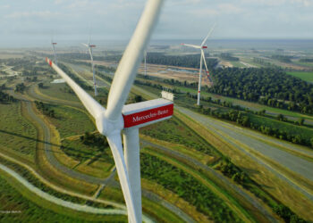 Mercedes-Benz y UKA construirán parque eólico en pista de pruebas