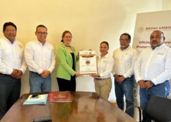 Profepa entrega reconocimiento de industria limpia a dos parques eólicos en Oaxaca