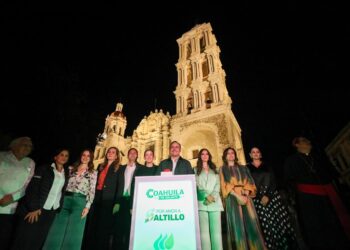 Iberdrola México y Coahuila iluminan de forma sustentable Catedral de Santiago Apóstol