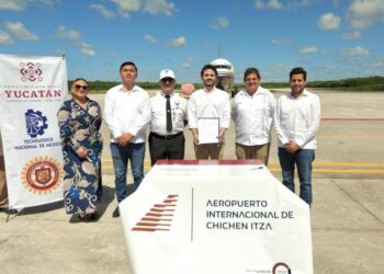 Yucatán impulsa industria aeronáutica con nueva infraestructura en Chichén Itzá