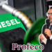 PROFECO reporta avance en disminución a precios de diésel