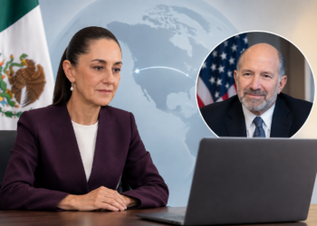 Sheinbaum y Lutnick buscan avanzar en agenda comercial del T-MEC